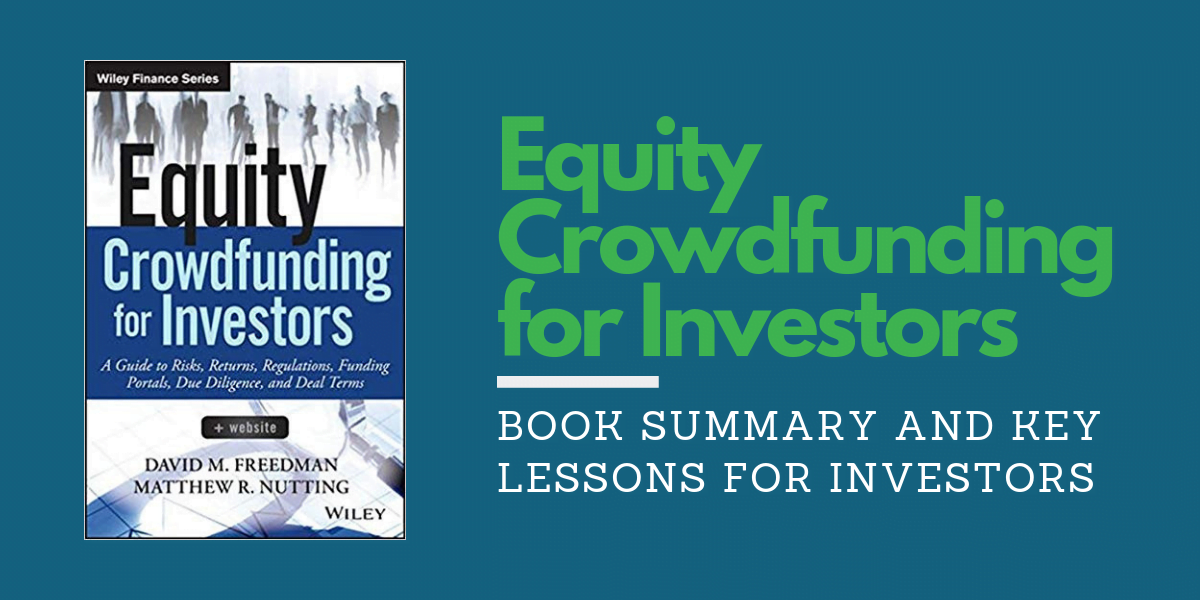 Equity Crowdfunding for Investors Book Review Crowdwise