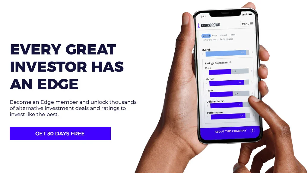 KingsCrowd Edge Free 30 Days Banner